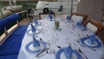 Lady Tatiana of London -  Aft Deck Dining